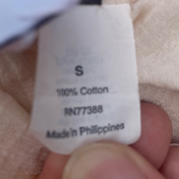 J. Crew 100% cotton beige sleeveless dress w/ruffles / S / Excellent condition - Picture 11 of 12